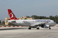 TC-JPC @ LMML - A320 TC-JPC Turkish Airlines - by Raymond Zammit