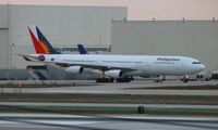 RP-C3439 @ LAX - Philippine A340-300 - by Florida Metal