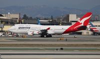 VH-OEE @ LAX - Qantas 747-400 - by Florida Metal