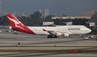 VH-OEH @ LAX - Qantas 747-400 - by Florida Metal