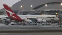 VH-OQE @ LAX - Qantas A380 - by Florida Metal