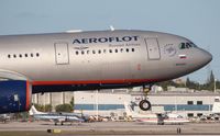 VQ-BBE @ MIA - Aeroflot - by Florida Metal