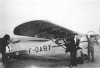 F-OABY @ GMME - Aérodrome probable Rabat 1953, Pilote Roger JACQUET - by INCONNU
