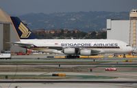 9V-SKN @ LAX - Singapore Airlines A380 - by Florida Metal