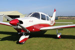 G-BNRP @ X5FB - Piper PA-28-181 Cherokee Archer II at Fishburn Airfield, September 27th 2015. - by Malcolm Clarke