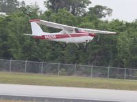N46265 @ KLAL - Arriving at Lakeland, FL during Sun N Fun 2013 - by Bob Simmermon