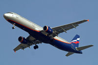 VP-BUP @ EGLL - Airbus A321-211 [3334] (Aeroflot Russian Airlines) Home~G 14/03/2014. On approach 27R. - by Ray Barber