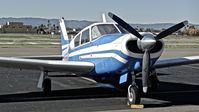 N6933P @ KRHV - California-based 160 Piper PA-24-250 sitting on the visitor's ramp at Reid Hillview Airport, San Jose, CA. - by Chris Leipelt