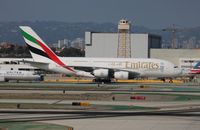A6-EOM @ LAX - Emirates - by Florida Metal
