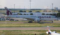 A7-BBC @ DFW - Qatar 777-200LR - by Florida Metal