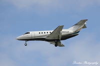 N923JR @ KSRQ - Raytheon Hawker 800 (N923JR) arrives at Sarasota-Bradenton Interantional Airport following flight from Miami International Airport - by Donten Photography