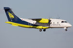 HB-AES @ EDDK - HB-AES - Dornier 328-110 - SkyWork Airlines - by Michael Schlesinger