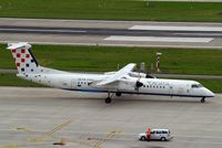 9A-CQA @ LSZH - De Havilland Canada DHC-8Q-402 [4205] (Croatia Airlines) Zurich~HB 31/08/2014 - by Ray Barber