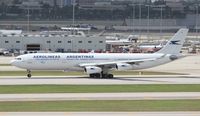 LV-CEK @ MIA - Aerolineas Argentinas - by Florida Metal