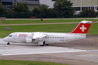 HB-IXO @ LSZH - BAe 146RJ-100 [E3284] ( Swiss European Air Lines) Zurich~HB 31/08/2014 - by Ray Barber