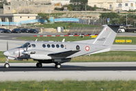 AS1227 @ LMML - Beechcraft B200 Kingair As1227 Armed Forces of Malta - by Raymond Zammit