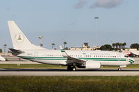5N-FGT @ LMML - B737-700 5N-FGT Government of Nigeria - by Raymond Zammit