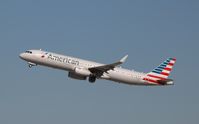 N127AA @ KLAX - Airbus A321 - by Mark Pasqualino