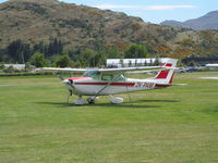 ZK-PAM @ NZQN - ON grass area at queenstown - by magnaman