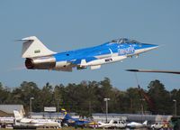 N104RB @ TIX - CF-104D - by Florida Metal