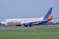 G-GDFZ @ EGSH - Arriving following air test. - by keithnewsome