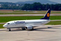D-ABXY @ LSZH - Boeing 737-330 [23563] (Lufthansa) Zurich~HB 22/07/2004 - by Ray Barber