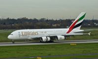 A6-EDZ @ EDDL - Emirates, is here shortly after landing at Düsseldorf Int'l(EDDL) - by A. Gendorf