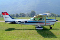 HB-CIS @ LSZL - Cessna 172N Skyhawk [172-73679] Locarno~HB 21/07/2004 - by Ray Barber