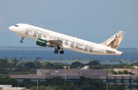 N208FR @ TPA - Frontier - by Florida Metal