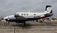 N208ML @ YIP - Beech Queen Air - by Florida Metal