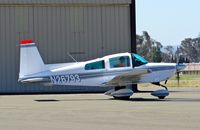 N26793 @ KRHV - Locally-based 1978 Grumman AA-5A Tiger taxing in for the EAA Young Eagles rally at Reid Hillview Airport, San Jose, CA. - by Chris Leipelt