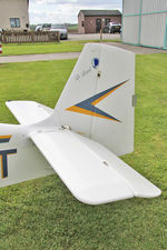 F-PZGT @ X5FB - Giraudet DG.01 Loriot, a visitor from France at Fishburn Airfield, May 39th 2015. - by Malcolm Clarke