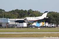 N700GV @ KSRQ - Socata TBM-700 (N700GV) arrives at Sarasota-Bradenton International Airport - by Donten Photography