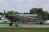 N1157H @ KOSH - Yak-9U-M - by Mark Pasqualino