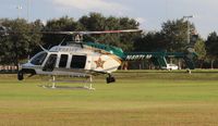 N407LM - Orange County Sheriff Bell 407 at American Heroes Air Show Oveido Mall Florida - by Florida Metal