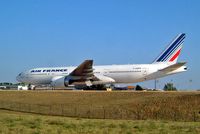 F-GSPK @ LFPG - Boeing 777-228ER [29010] (Air France) Paris-Charles De Gaulle~F 24/07/2004 - by Ray Barber