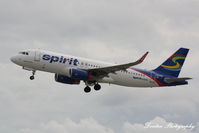 N622NK @ KRSW - Spirit Flight 431 (N622NK) departs Southwest Florida International Airport enroute to Dallas-Fort Worth International Airport - by Donten Photography