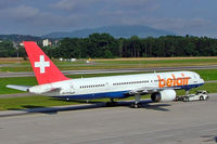 HB-IHS @ LSZH - Boeing 757-2G5 [30394] (Belair) Zurich~HB 22/07/2004 - by Ray Barber