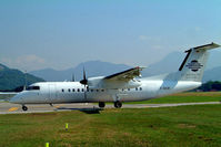 D-BKIM @ LSZA - De Havilland Canada DHC-8-314A Dash 8 [356] (Cirrus Air) Lugano~HB 21/07/2004 - by Ray Barber