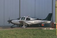 N928SK @ EGNM - outside Multiflight hanger at general aviation side of LBA, - by Jez-UK