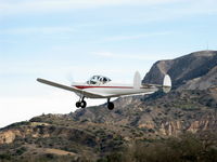 N6564Q @ SZP - 1965 Alon A2 AIRCOUPE, Continental C90 90 Hp, takeoff climb Rwy 04 - by Doug Robertson
