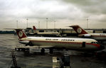 G-BDAS @ EGCC - One Eleven 518 of Dan-Air as seen at Manchester in the Summer of 1976. - by Peter Nicholson