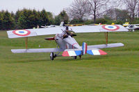 G-BWMJ @ EGHP - Nieuport 17/23 (Replica) [PFA 121-12351] Popham~G 05/05/2007 - by Ray Barber