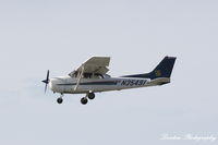 N35491 @ KVNC - Cessna Skyhawk (N35491) arrives at Venice Municipal Airport - by Donten Photography