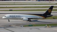 N451UP @ MIA - UPS 757 - by Florida Metal