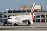A6-EKR @ LMML - A330 A6-EKR Emirates Airlines - by Raymond Zammit
