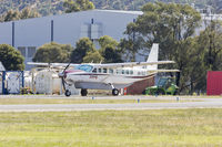 VH-TLZ @ YMAY - Pay's Helicopters (VH-TLZ) Cessna 208B Caravan, operated as Birddog 375, at Albury Airport. - by YSWG-photography