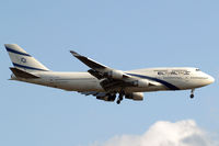 4X-ELC @ EGLL - Boeing 747-458 [27915] (El Al Israel Airlines) Home~G 20/07/2012. On approach 27L. - by Ray Barber
