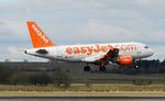 G-EZAJ @ EGPH - Easyjet A319 landing runway 06 - by Mike stanners