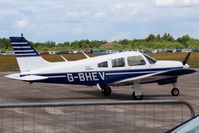 G-BHEV @ EGYK - parked at Elvington Airfield UK the 7up group - by Jez-UK
